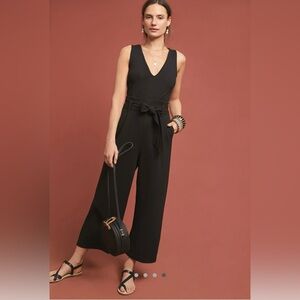 Anthropologie Cathy Structured Jumpsuit